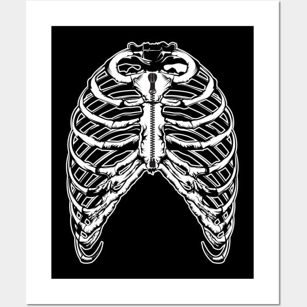 rib cage Wall Art by Up_Design